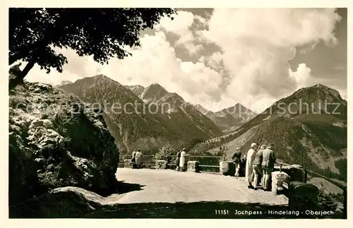 AK / Ansichtskarte Bad Hindelang Jochpass bei Oberjoch Kat. Bad Hindelang