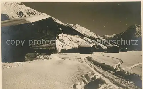 AK / Ansichtskarte Zuerich ZH Bergkulisse Berghuetten