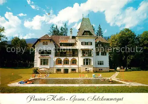 AK / Ansichtskarte Gosau Oberoesterreich Pension Koller Kat. Gosau Salzkammergut