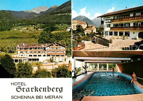 AK / Ansichtskarte Schenna Meran Hotel Starkenberg  Kat. Italien