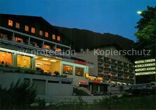 AK / Ansichtskarte Savognin Hotel Cresta Kat. Savognin
