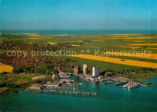 AK / Ansichtskarte Burgstaaken Insel Fehmarn Fliegeraufnahme Kat. Insel Fehmarn