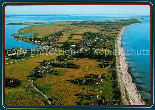 AK / Ansichtskarte Vitte Hiddensee Fliegeraufnahme