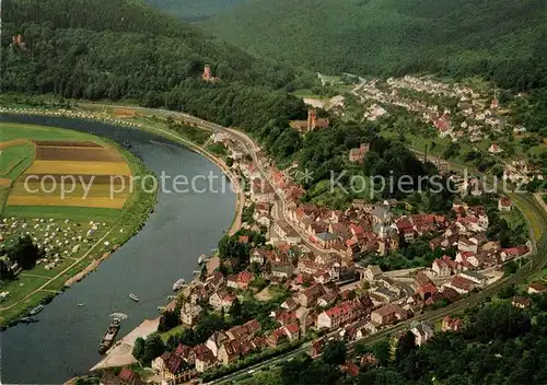 AK / Ansichtskarte Neckarsteinach Fliegeraufnahme Kat. Neckarsteinach