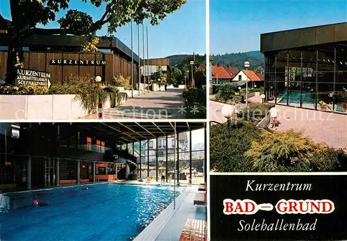 AK / Ansichtskarte Bad Grund Kurzentrum Hallenbad Kat. Bad Grund (Harz)