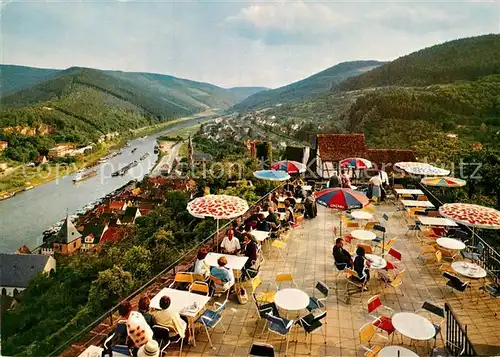 AK / Ansichtskarte Hirschhorn Neckar Schloss Hotel auf der Burg Kat. Hirschhorn (Neckar)