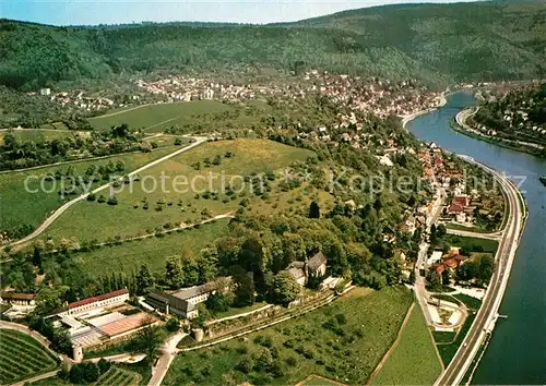 AK / Ansichtskarte Heidelberg Neckar Abtei Neuburg Fliegeraufnahme Kat. Heidelberg