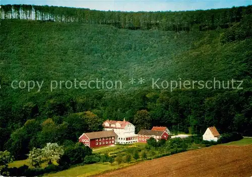 AK / Ansichtskarte Springe Deister Lutherheim Fliegeraufnahme Kat. Springe