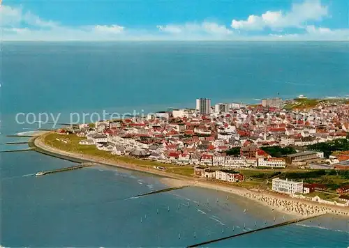 AK / Ansichtskarte Norderney Nordseebad Fliegeraufnahme Kat. Norderney