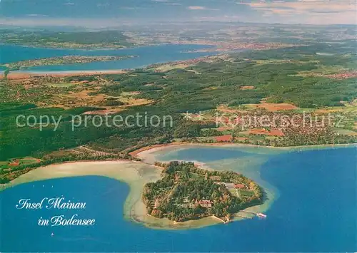 AK / Ansichtskarte Insel Mainau Fliegeraufnahme Kat. Konstanz Bodensee