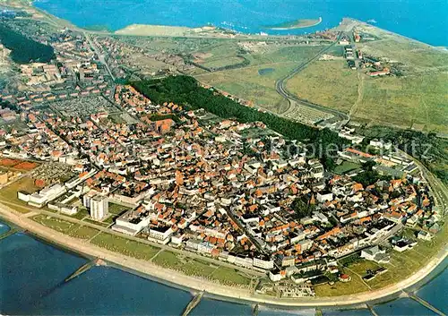 AK / Ansichtskarte Norderney Nordseebad Fliegeraufnahme Kat. Norderney