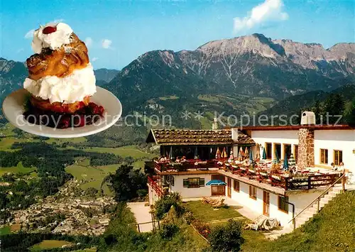 AK / Ansichtskarte Berchtesgaden Gasthaus Cafe Graflhoehe Windbeutel Baron Kat. Berchtesgaden