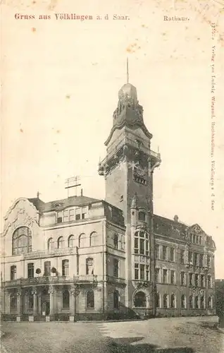 AK / Ansichtskarte Voelklingen Rathaus Kat. Voelklingen