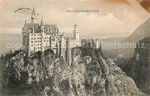 AK / Ansichtskarte Schloss Neuschwanstein  Kat. Fuessen