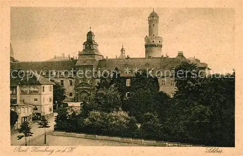 AK / Ansichtskarte Bad Homburg Schloss Kat. Bad Homburg v.d. Hoehe