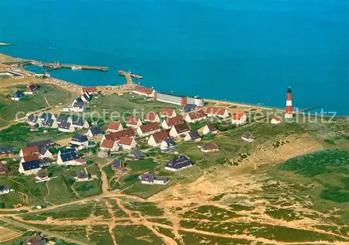 AK / Ansichtskarte Hoernum Sylt Fliegeraufnahme Hafen Kat. Hoernum (Sylt)