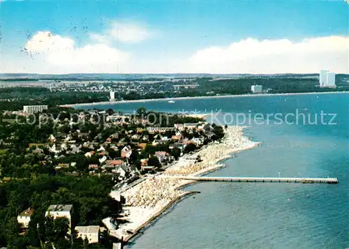 AK / Ansichtskarte Niendorf Timmendorfer Strand Fliegeraufnahme Kat. Timmendorfer Strand