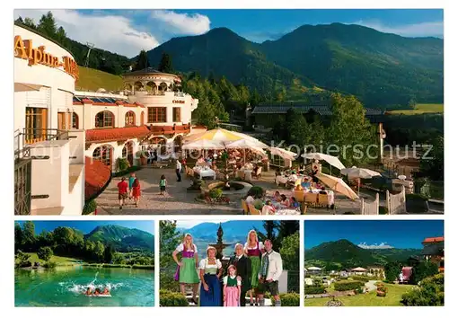 AK / Ansichtskarte St Johann Tirol Alpina Wellness und Sporthotel Terrasse Schwimmbad Fam Schwarz  Kat. St. Johann in Tirol