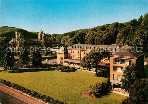 AK / Ansichtskarte Maria Laach Glees Abteikirche und Seehotel