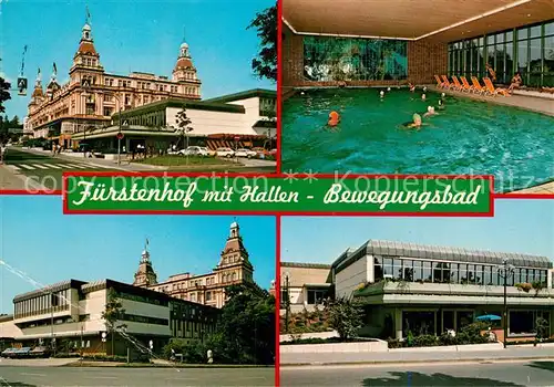 AK / Ansichtskarte Bad Wildungen Fuerstenhof mit Hallen Bewegungsbad Kat. Bad Wildungen