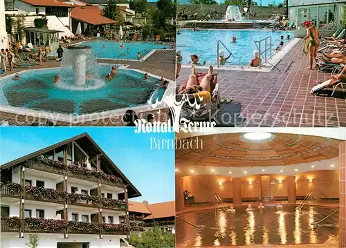 AK / Ansichtskarte Birnbach Rottal Hallen und Freischwimmbecken Rottal Therme