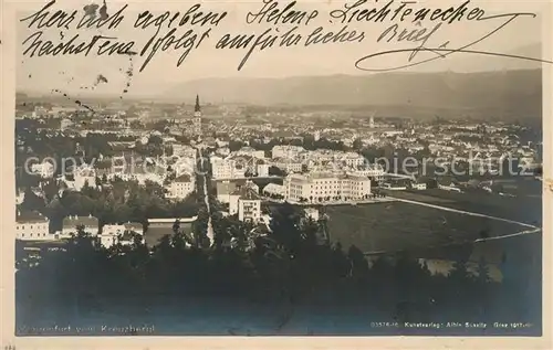 AK / Ansichtskarte Klagenfurt Woerthersee Panorama