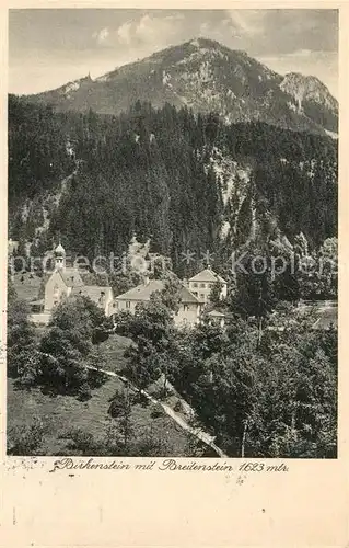AK / Ansichtskarte Birkenstein mit Breitenstein Mangfallgebirge Kat. Fischbachau