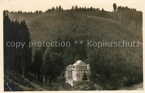 AK / Ansichtskarte Bernstein Wald Gasthaus Pension Fels im Rodachtal Frankenwald Kat. Schwarzenbach a.Wald