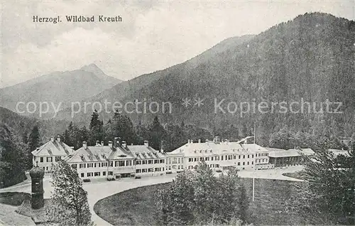 AK / Ansichtskarte Wildbad Kreuth Kurhaus Kat. Kreuth