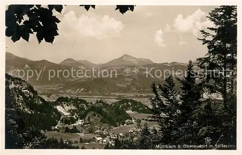 AK / Ansichtskarte Muehlbach Kiefersfelden Panorama mit Spitzstein Chiemgauer Alpen Kat. Kiefersfelden