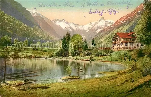 AK / Ansichtskarte Christlessee Uferpartie am See Gasthaus Alpen Kat. Oberstdorf