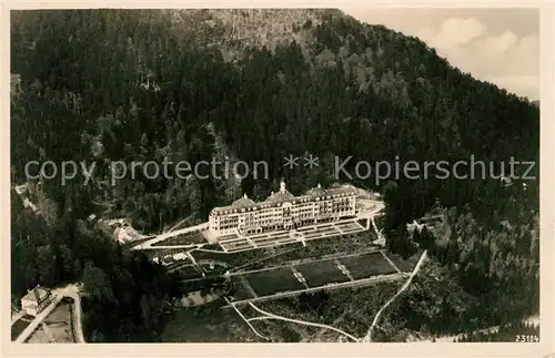 AK / Ansichtskarte Deggendorf Donau Sanatorium am Hausstein Bayerischer Wald Fliegeraufnahme Kat. Deggendorf