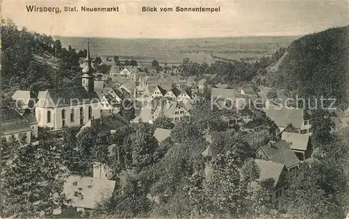 AK / Ansichtskarte Wirsberg Panorama Blick vom Sonnentempel Kat. Wirsberg