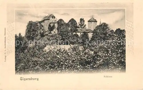 AK / Ansichtskarte Elgersburg Schloss Kat. Elgersburg