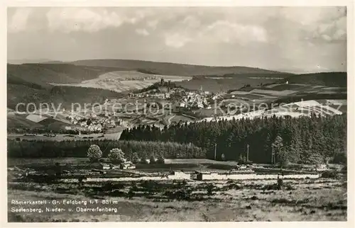 AK / Ansichtskarte Grosser Feldberg Taunus Roemerkastell Seelenberg Niederreifenberg Oberreifenberg Kat. Schmitten