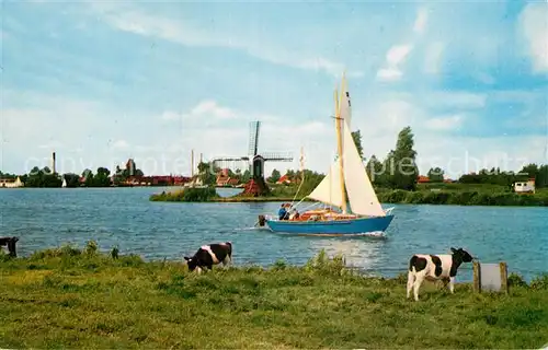 AK / Ansichtskarte Friesland Niederlande Zeilsport Kat. Region