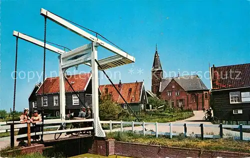 AK / Ansichtskarte Marken Niederlande Bruecke Kirche Kat. Niederlande