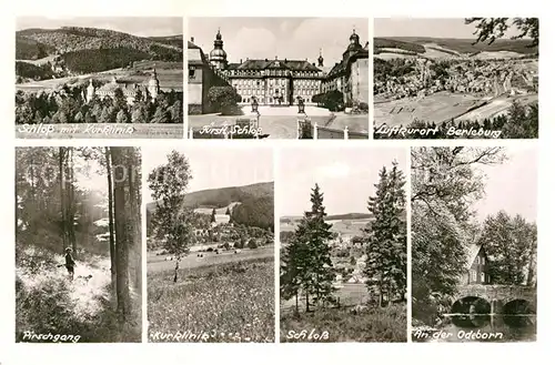 AK / Ansichtskarte Berleburg Bad Schloss Kurklinik Pirschgang Odeborn Kat. Bad Berleburg