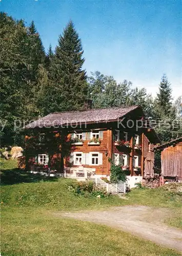 AK / Ansichtskarte Partenen Vorarlberg Haus Ernst Rudigier  Kat. Gaschurn