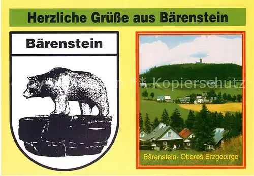 AK / Ansichtskarte Baerenstein Annaberg Buchholz Panorama Kat. Baerenstein