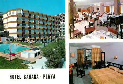 AK / Ansichtskarte Playa del Ingles Gran Canaria Hotel Sahara Kat. San Bartolome de Tirajana