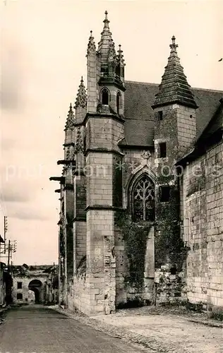 AK / Ansichtskarte Loudun Kirche Saint Hilaire du Martray Kat. Loudun