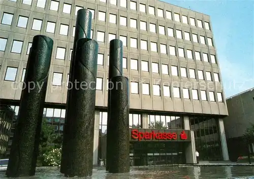 AK / Ansichtskarte Oberhausen Hauptstelle Stadtsparkasse Woerthstrasse Kat. Oberhausen