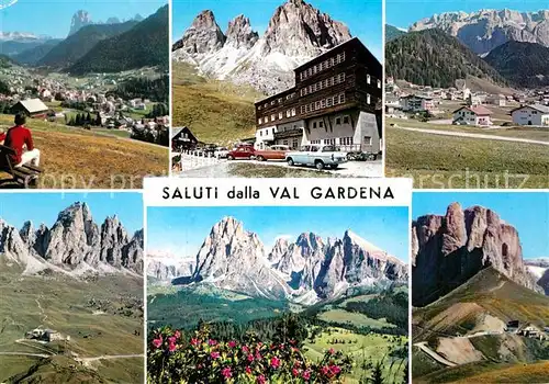 AK / Ansichtskarte Val Gardena Sella Passo Garena Sassolunge Kat. Italien
