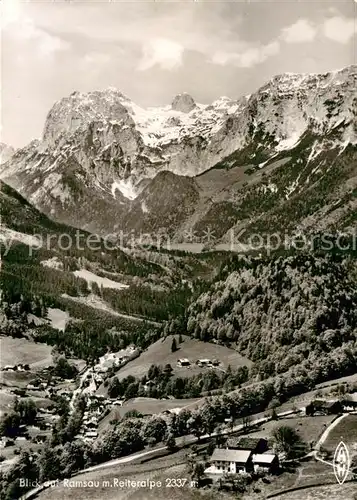 AK / Ansichtskarte Ramsau Berchtesgaden panorama Kat. Ramsau b.Berchtesgaden
