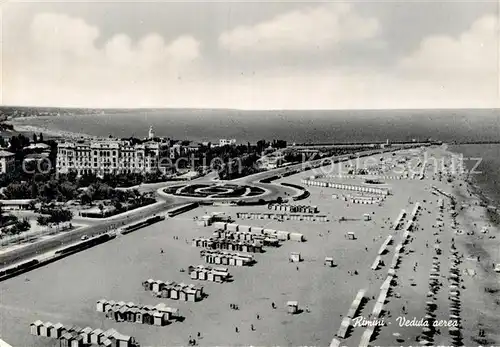 AK / Ansichtskarte Rimini Fliegeraufnahme Strand Kat. Rimini