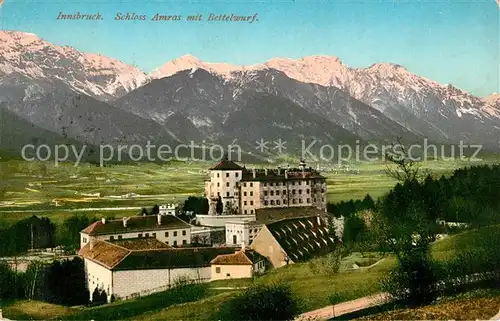 AK / Ansichtskarte Innsbruck Schloss Amras Bettelwurf Kat. Innsbruck