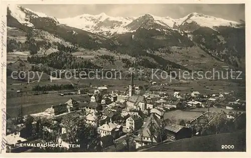 AK / Ansichtskarte Bad Hofgastein Panorama Kat. Bad Hofgastein