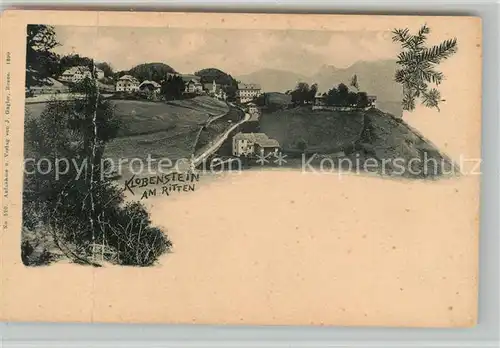 AK / Ansichtskarte Klobenstein Ritten Panorama Kat. Renon Ritten Suedtirol