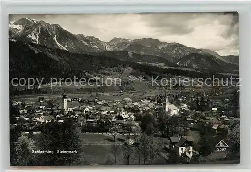 AK / Ansichtskarte Schladming Obersteiermark Panorama Kat. Schladming